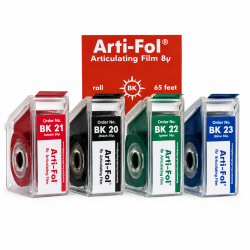 Bausch Arti-Fol Metallic One-Sided 20m Roll Dental