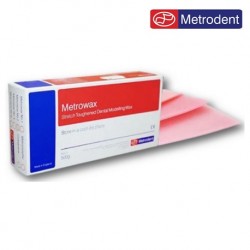 Metrodent Metrowax No.2 Pink Modelling Wax, 500gm/box