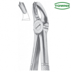 Towne Extracting Forcep, Upper Molars, English Pattern, Per Unit #111-016