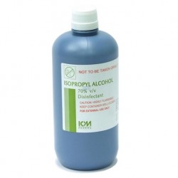 ICM Isopropyl Alcohol 70% V/V, 500ml, Per Bottle