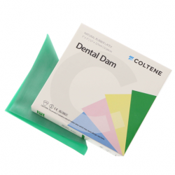 Hygenic Rubber Dam,Medium,Green 52piece/Box