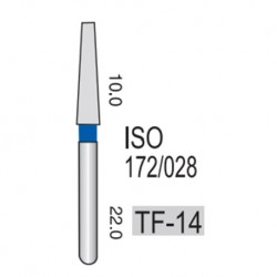 Perfect Diamond Burs, 5pcs/pack #TF-14