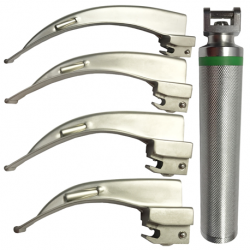 German Laryngoscope Fiber Optic LED Set, Per Set