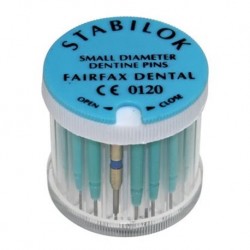 Stabilok Pin Blue, Titanium. Size 0.021'' (20pcs/box)