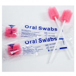 Oral Swab Stick, 12.5cm Stick Box/100s