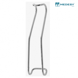 Medesy Sternberg Chrome Cheek and Tissue Retractor No.1, 24x35mm, 140mm, Per Unit #890/1