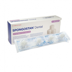 Spongostan Standard, Resorbable Gelatine Sponge, 1cm x 1cm x 1cm, 20/pk 