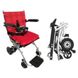 Nissin UL30 Ultra Lightweight Folding Electric Powerchair, Per Unit