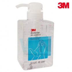 3M Alcohol Hand Sanitizer Gel, 400ml, Per Bottle