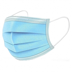 Disposable 3 Ply Surgical Face Masks, 50pcs/box