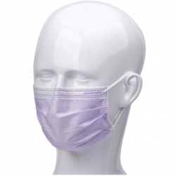 Premium Plus Ultra Sensitive Type IIR Ear Loop Face Masks with Shield, 25/Box