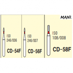 MANI Diamond Bur Children Dentistry,Fine  (5pcs/pack)