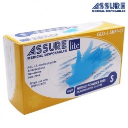 Assure Soft Nitrile Gloves Lite Powder-Free (100pcs/Box)