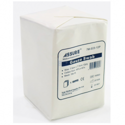 Assure Gauze Swab Non Sterile 5cm X 5cm 12-ply