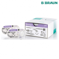 B Braun Novosyn Violet Sutures 4/0 45cm, DS16, 36pcs/box
