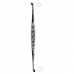 German Bone Curette Martini, Cricle to Circle, 13.5cm, Per Unit