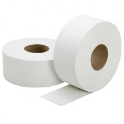 Disposable Jumbo Roll Tissue, 300m x 8.4cm, 12rolls/case