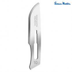 Swann Morton Surgical Scalpel Carbon Steel Sterile Blade, #BS-10 (100pcs/box)