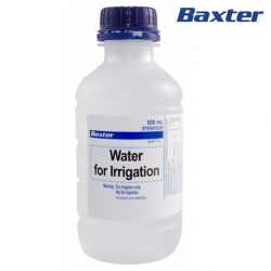 Baxter Sterile Water for Irrigation, 500ml, Per Bottle