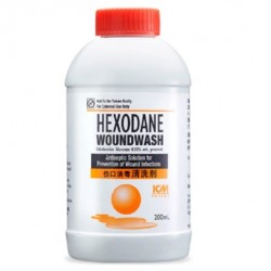 Hexodane 0.05% Woundwash, 200mL/Bottle				