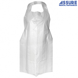 Assure Plastic Apron 120CM, 100 Pieces /Box