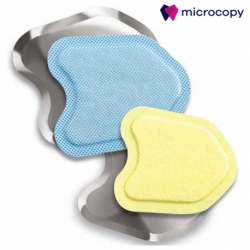 Microcopy NeoDrys Ultimate Parotid Saliva Control Cheek Pads, Reflective, 50pcs/box