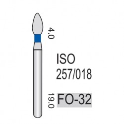 Perfect Diamond Burs, 5pcs/pack #FO-32