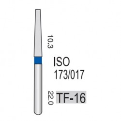 Perfect Diamond Burs, 5pcs/pack #TF-16