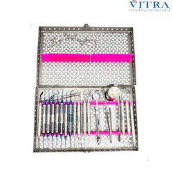 Vitra Instruments Total Restorative Set (22 Instruments + Cassette)