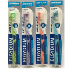Elgydium Anti-Plaque X Toothbrush (Soft) ( X8 Packs )