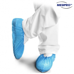 Medpro Disposable CPE Shoe Cover (Anti-Slip) 100pcs/bag