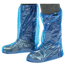 [5 Cartons] Leboo LDPE Boot Cover, Blue, 40x50cm (100pcs/bag, 500pcs/carton)