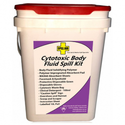 Spill Aid Cytotoxic Body Fluid Spill Kit, 230 x 230 x 310mm, 1.35 Kg, Per Kit
