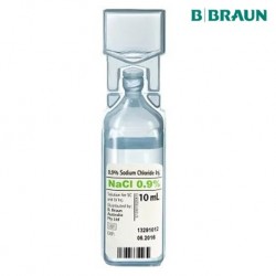 B Braun 0.9% Sodium Chloride Injection, Per Bottle