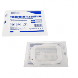 Disposable Sterile Transparent Film Dressing,10cm x 12cm, 100pcs/box