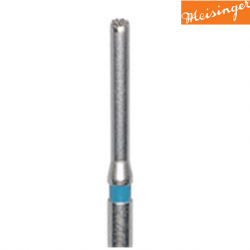 Meisinger Cylindrical End Cutting only Diamond BurMedium High Speed ,5pc/pack