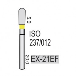 Diamond Burs, 5pcs/pack #EX-21EF