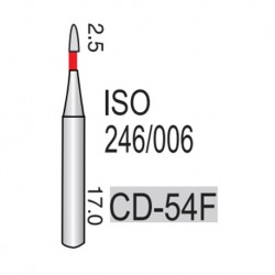 Diamond Burs, 5pcs/pack #CD-54F
