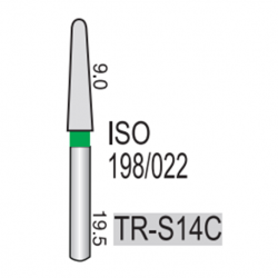 Perfect Diamond Burs, 5pcs/pack #TR-S14C