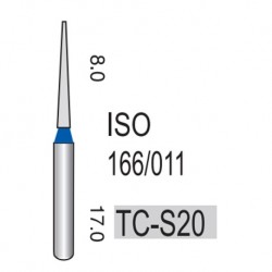 Diamond Burs, 5pcs/pack #TC-S20