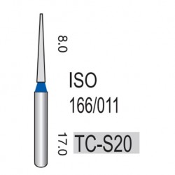 Perfect Diamond Burs, 5pcs/pack #TC-S20