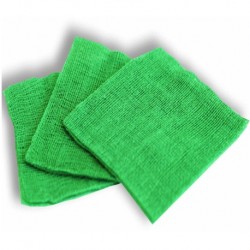 Non-Sterile Green Gauze – 10x10cm, 16ply, Pack/100s
