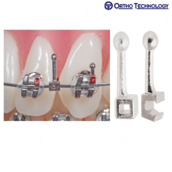 Ortho Technology Split Ball Hooks - Open & Closed, 10pcs/pack