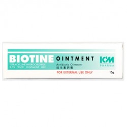 Biotine Ointment, Tetracycline Hydrochloride, 15gm/Tube