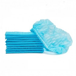Bouffant Fluid Resistant Clip Cap - Blue (68pcs/Pack) 18''