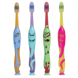 Elgydium Kids ( 2 - 6 yrs) (Monster) Toothbrush ( X8 Packs )