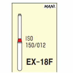 MANI Diamond Bur Special Shape EX-18F(5pcs/pack)