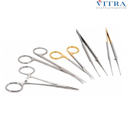 Vitra Instruments Basic Dermal Excision Set (9 instruments)