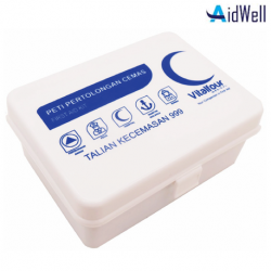 Aidwell VitalFour Premium First Aid Kit, Mini, 19 pcs/Set #VFM-PM01 