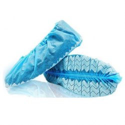 Disposable Non-Skid Shoe Cover, 30gm, Blue (100pcs/pkt)
